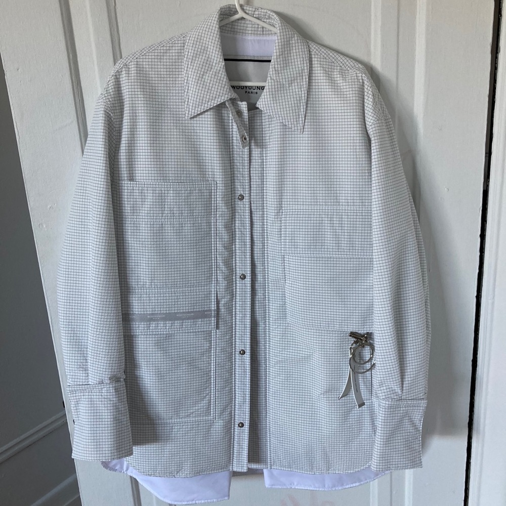 WOOYOUNGMI Padded Shirt Jacket
